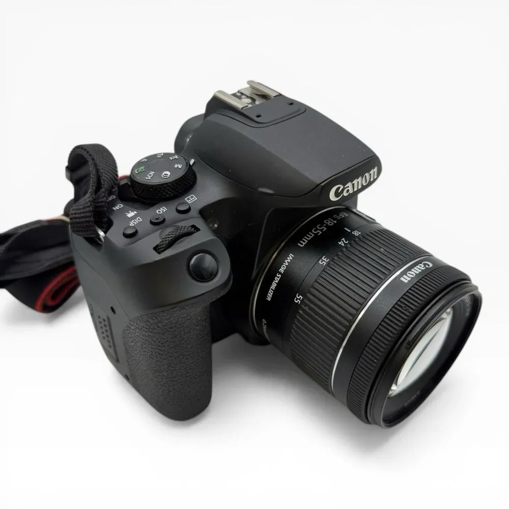 Canon EOS Rebel T8i 24.1MP DSLR Camera 2 Lens, Memory Card, Filters, shutter <2k